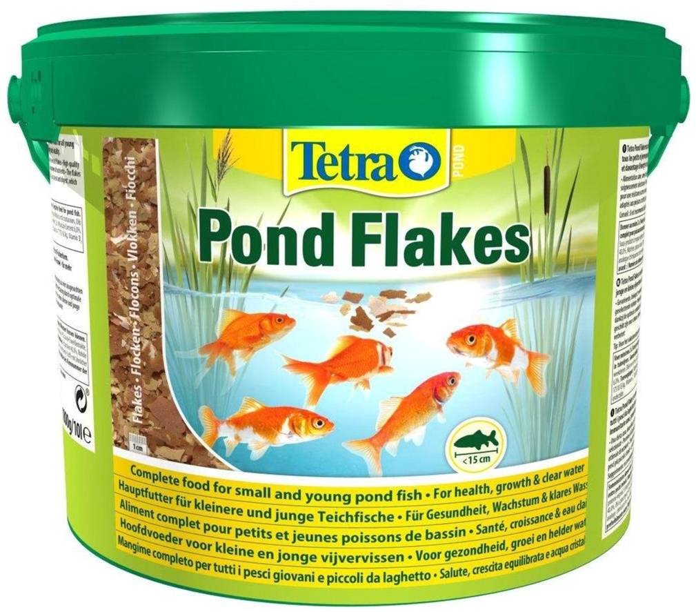 

Корм Tetra Pond Flakes для прудовых рыб в хлопьях 10 л