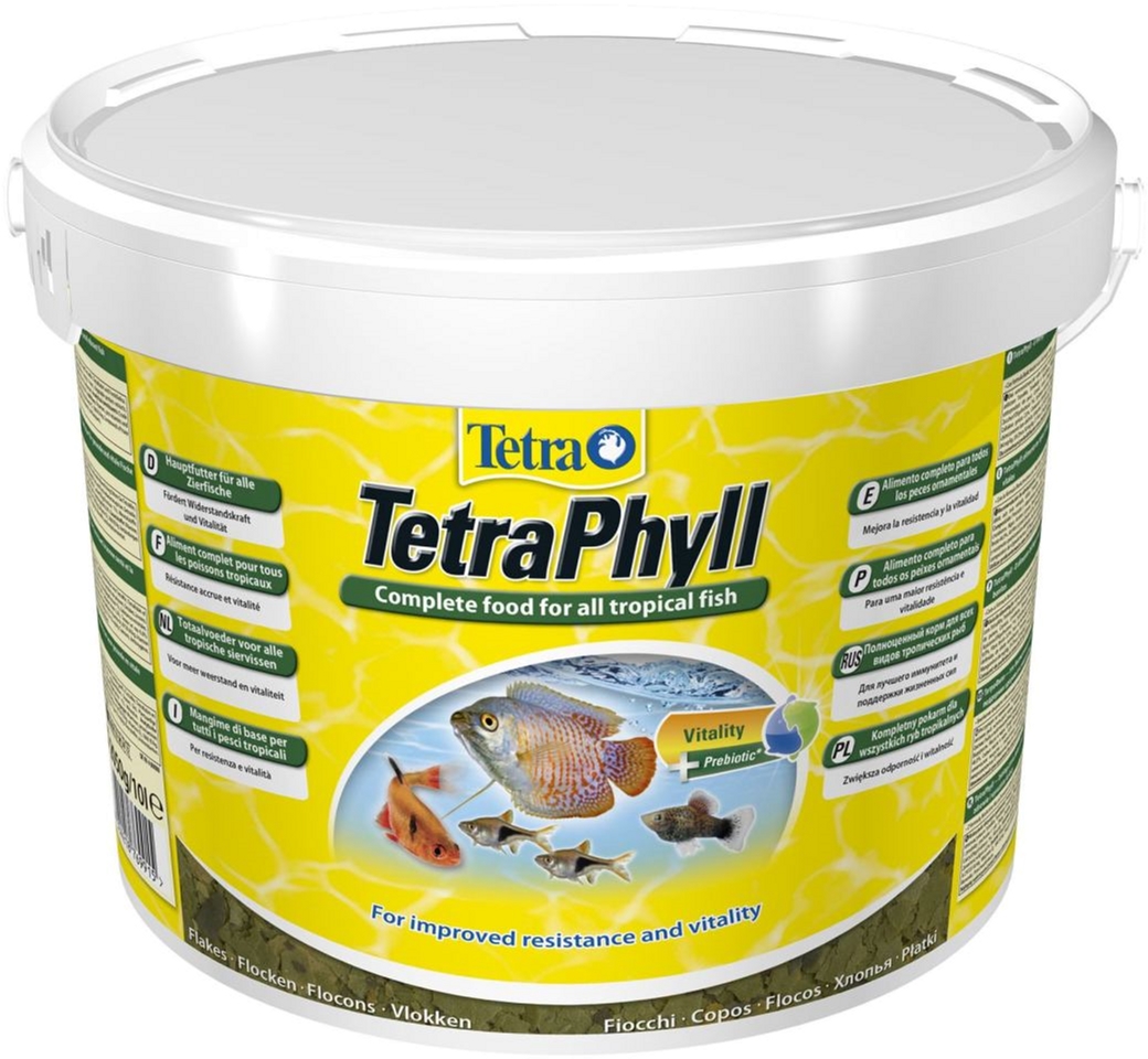 

Корм Tetra Phyll для аквариумных рыб в хлопьях 10 л