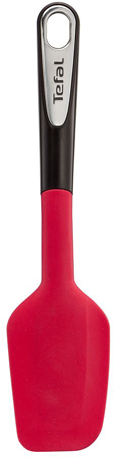 Акция на Лопатка силиконовая Tefal Ingenio Черный с красным (K2064614) от Rozetka UA