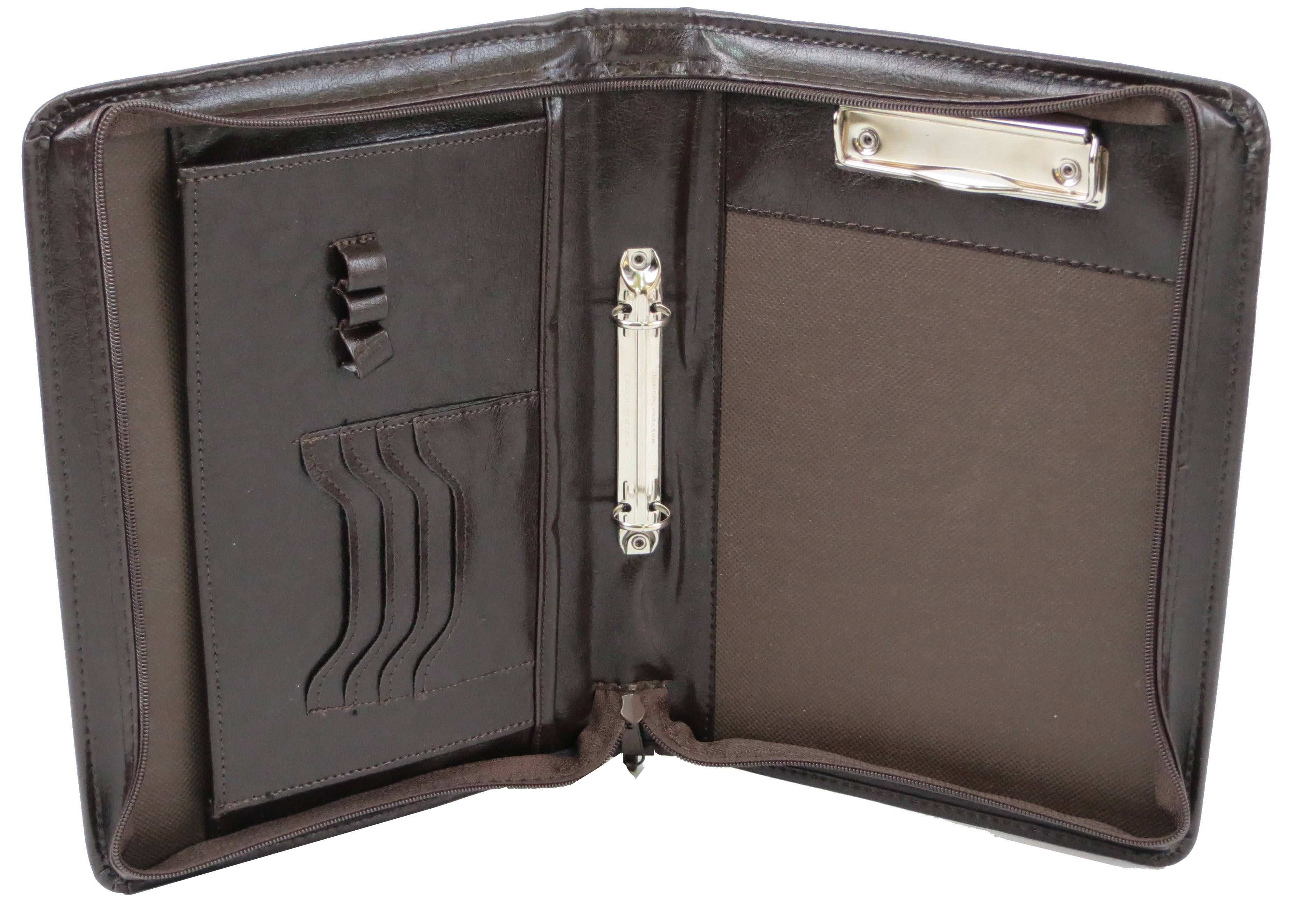 

Папка деловая формата А5 из искусственной кожи JPB Коричневый (AK-06 brown) 2069522