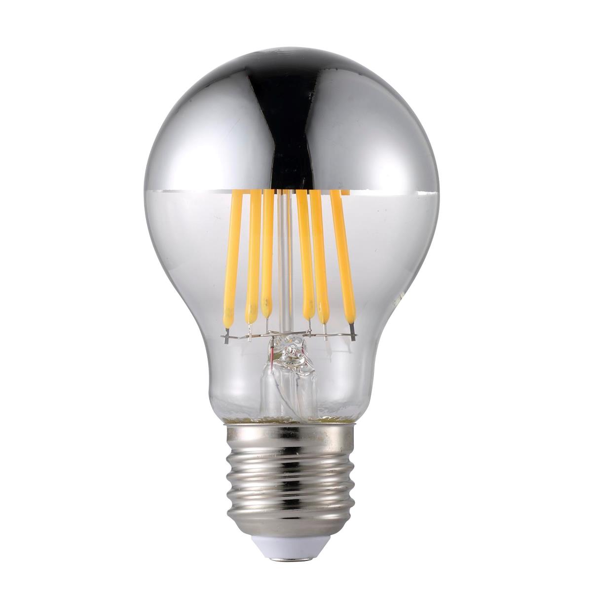 

Светодиодная лампа Nordlux Bulb E27 8.3W Top Silver Filament Dimmable (1501670)