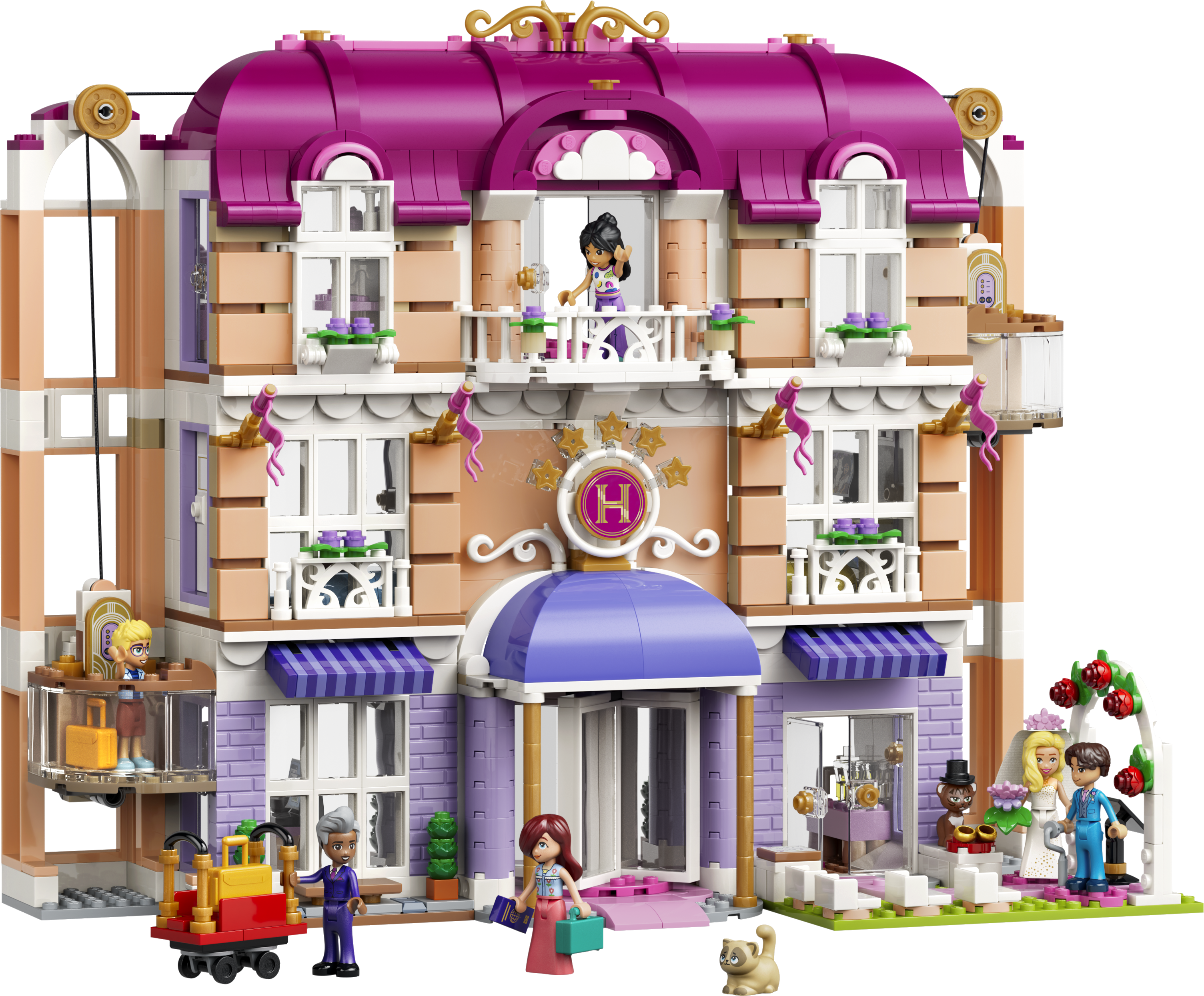 фото Блочный конструктор LEGO Friends Гранд-отель в Хартлейк-Сити (42704)