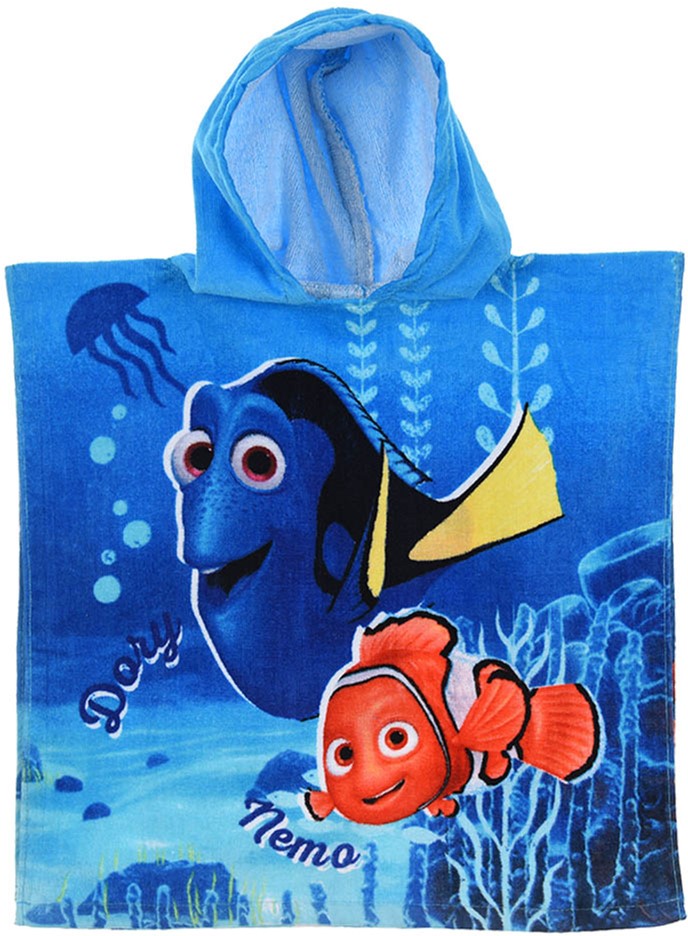 

Полотенце-пончо Disney Nemo QE1775 Blue