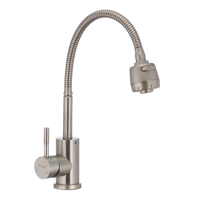 

Смеситель Для Кухни Mixxus Sus-011 С Рефлекторным Изливом (Ss2797)