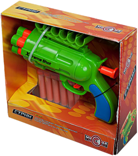 

Игрушечный пистолет Mission-Target Стриж РРТ-5/8.5 (0007-21AC) (4812501124859)