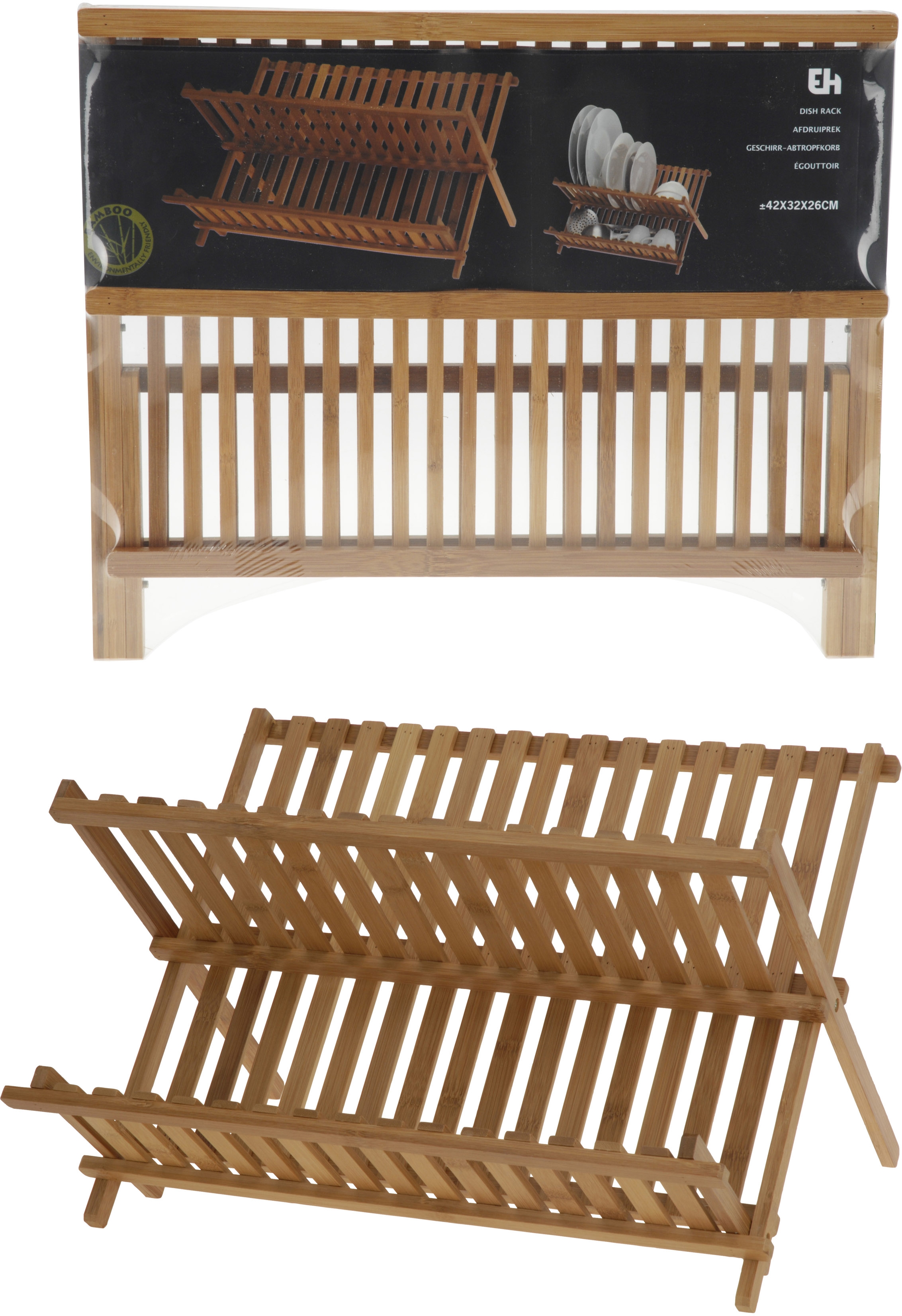 Подставка для сушки посуды Excellent Houseware 42x32x26 см (784200210 ...