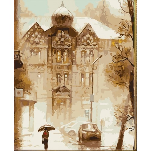 

Картина по номерам Поздняя осень 40х50см в коробке Dreamtoys 695