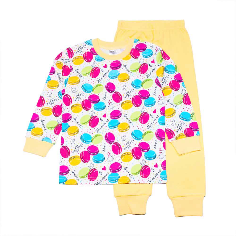 

Пижама Макароны Interkids 4 года 104 см Желтый 4301