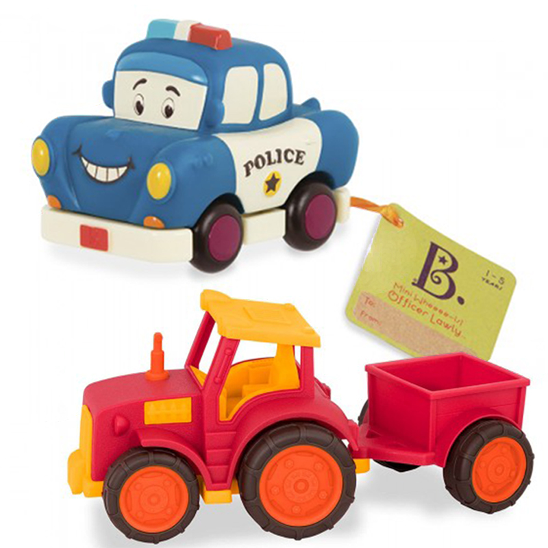 

Игровой набор Battat для малышей Две Веселые инерционные машинки 2 SET_BX1497Z