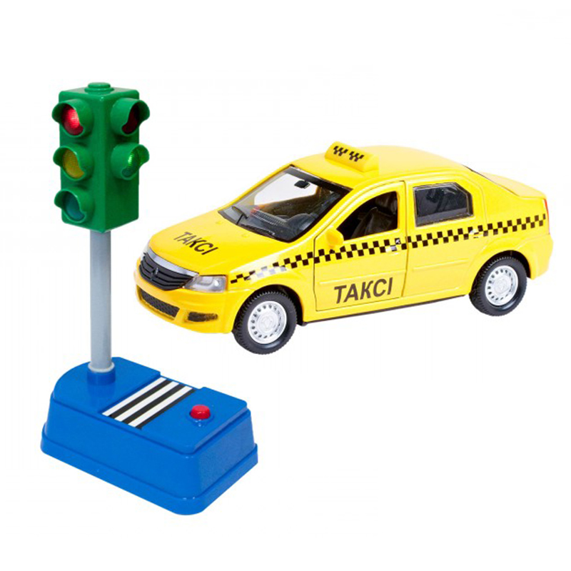

Набор Technopark Renault Logan Taxi и Умный светофор SET_LOGAN-T