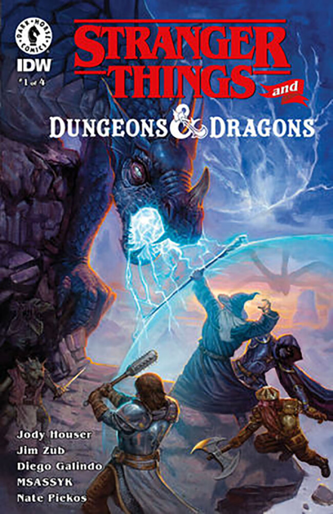 

Stranger Things And Dungeons & Dragons #1 Cover A Regular EM Gist Cover