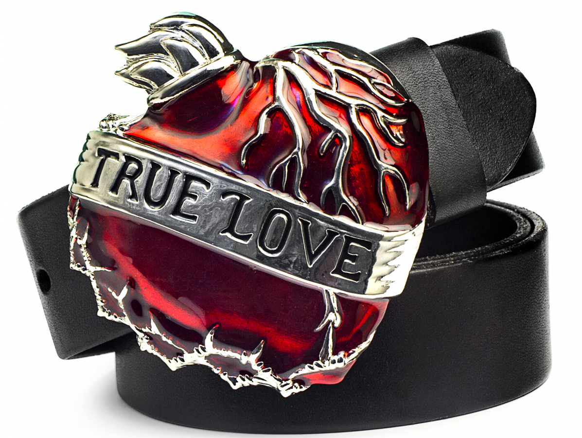 

Кожаный ремень "True Love"