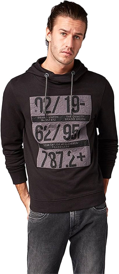 

Худи Tom Tailor TT 10056880010 29999 XXL Черное