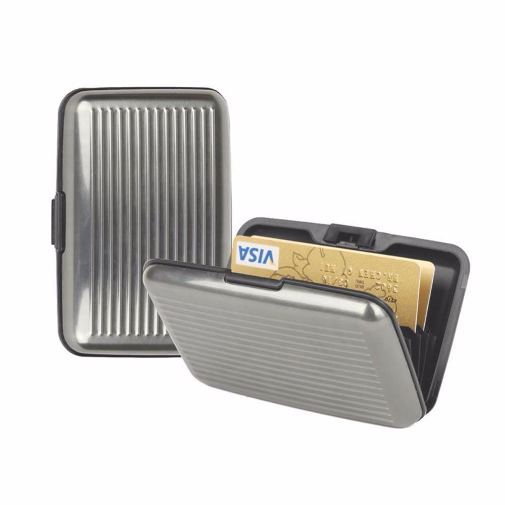 

Кошелек-кредитница Aluma Wallet silver (серебристый)