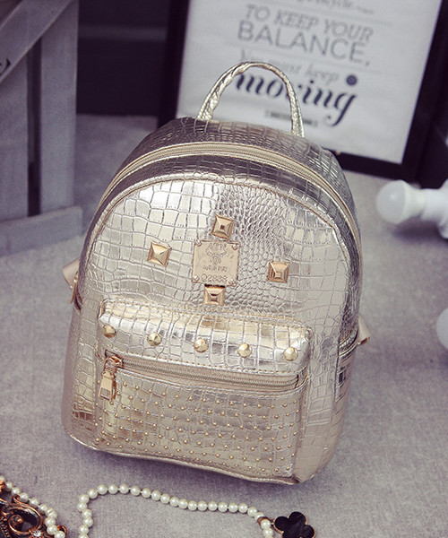 

Рюкзак мини женский Beverly gold