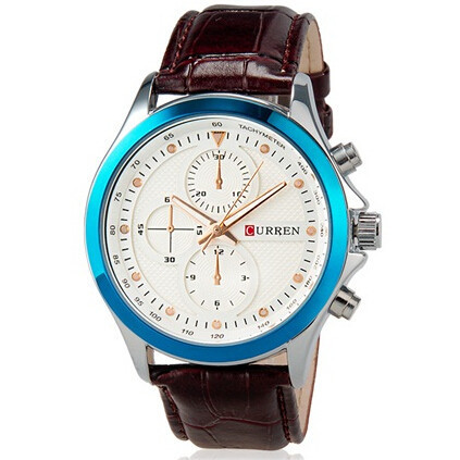 

Часы мужские Сurren Pentagon brown-blue-white