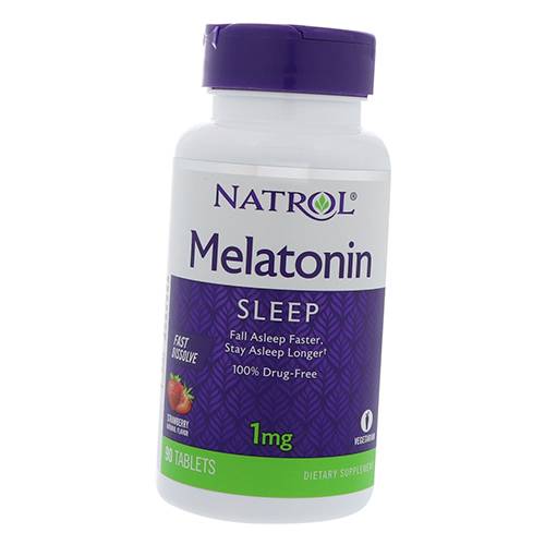 

Melatonin Fast Dissolve 1 Natrol 90таб Клубника (72358006)