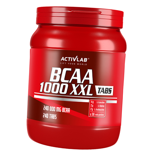 

Аминокислоты БЦАА, BCAA 1000 XXL, Activlab 240таб (28108003)