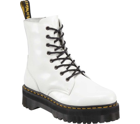 

Женские ботинки Dr. Martens Jadon 8-Eye Boot White Polished Smooth Leather 43