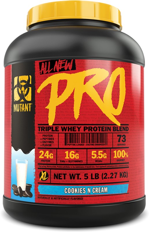 

Протеин Mutant PRO 2270 г Cookies & cream (627933254036)