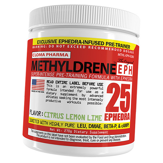 

Methyldrene EPH Cloma Pharma 270г Лимон-лайм (11081001)