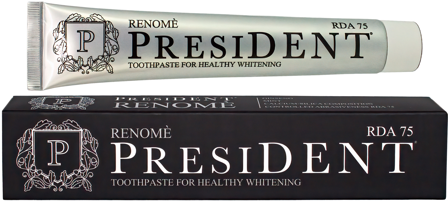 Зубная паста PresiDENT Renome 75 г (4605370019902) – в интернет ...