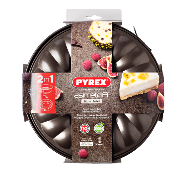

Форма кекс+пирог Pyrex ASIMETRIA, 26 см