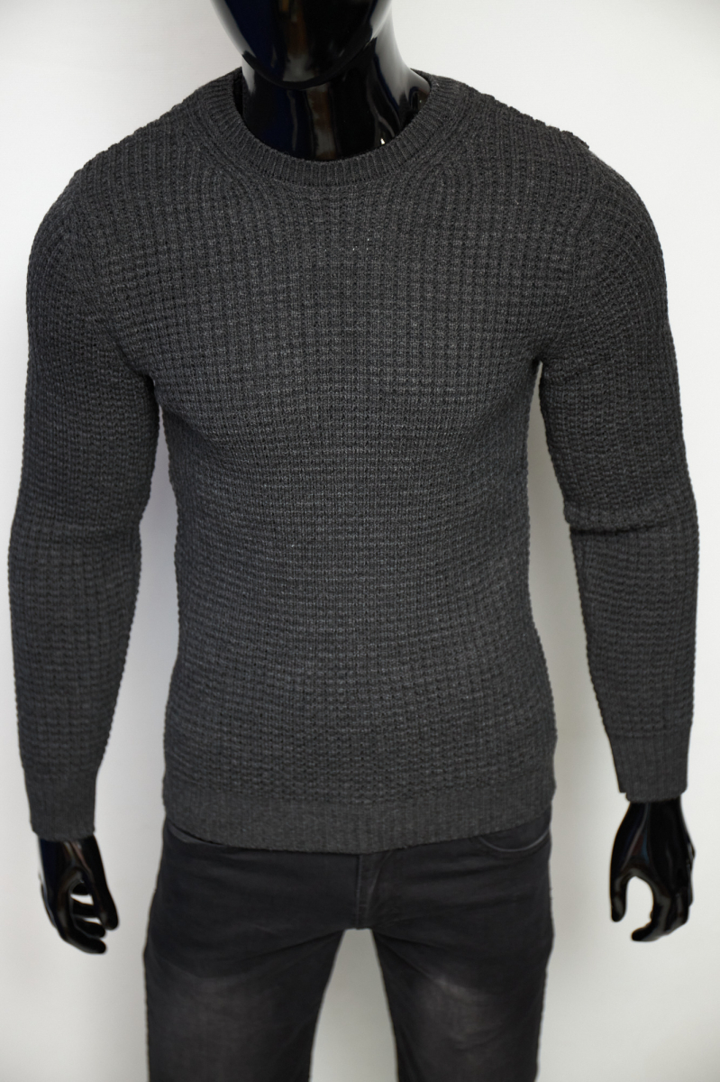 

Свитер мужской FIGO 6792 1 M Серый