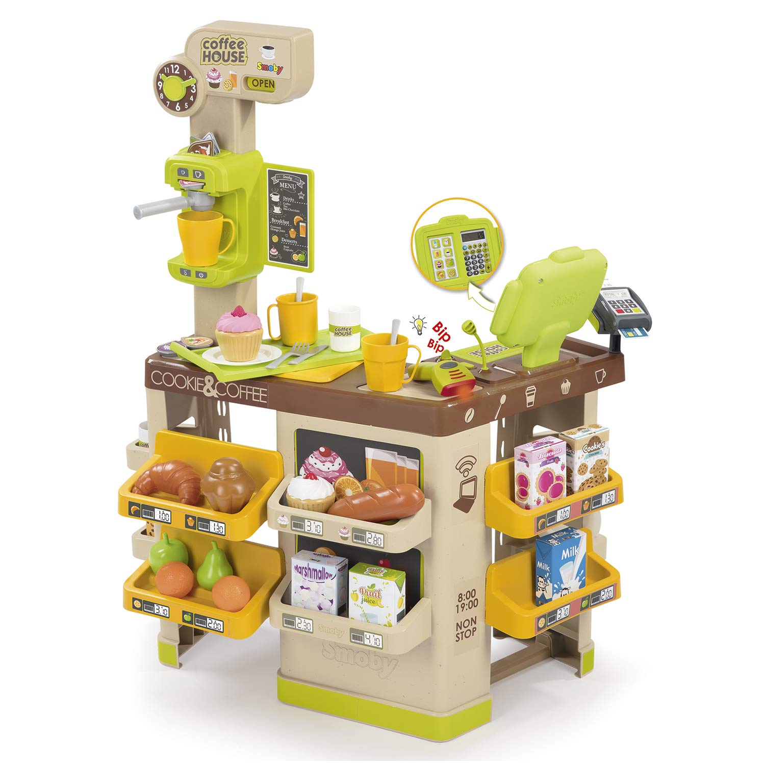 

Игровой набор Smoby Интерактивная кофейня Toys Coffee House (350214)