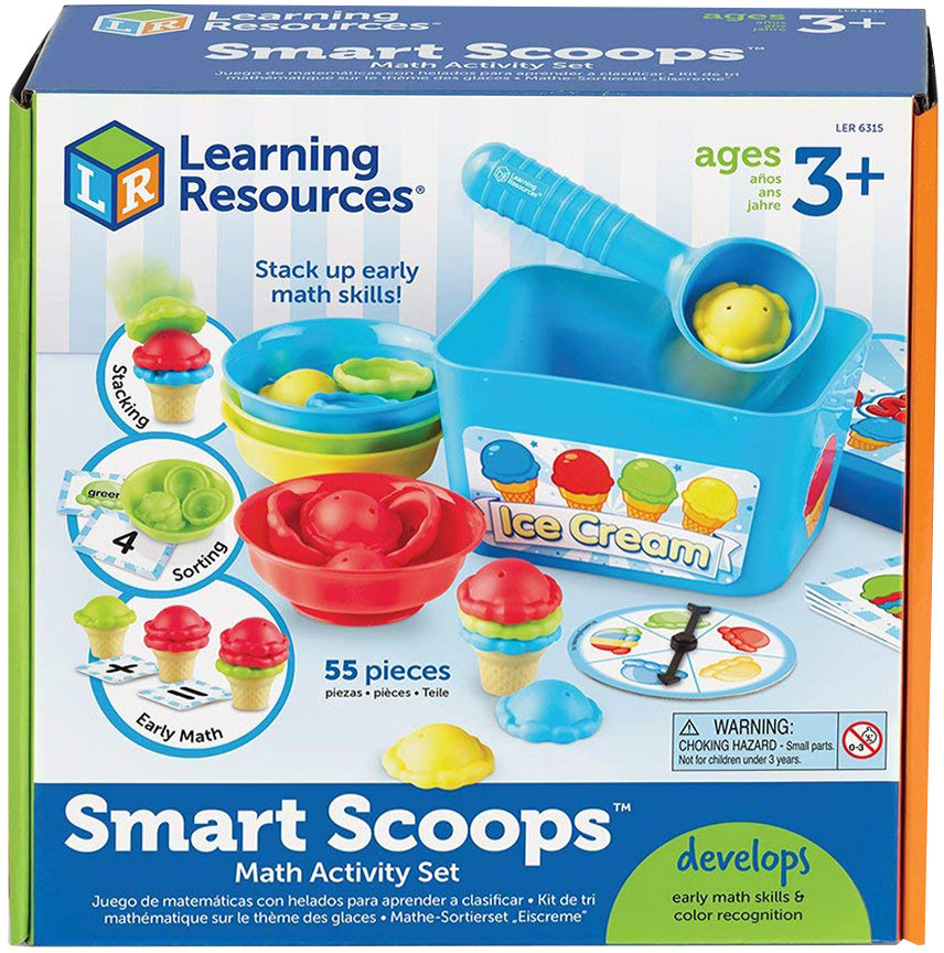 

Обучающий игровой набор-сортер Learning Resources ПРИГОТОВЬ МОРОЖЕНОЕ (LER6315)
