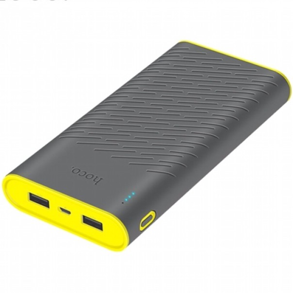 

Портативное зарядное устройство Power Bank Hoco B31 Rege 20000 mAh Серый