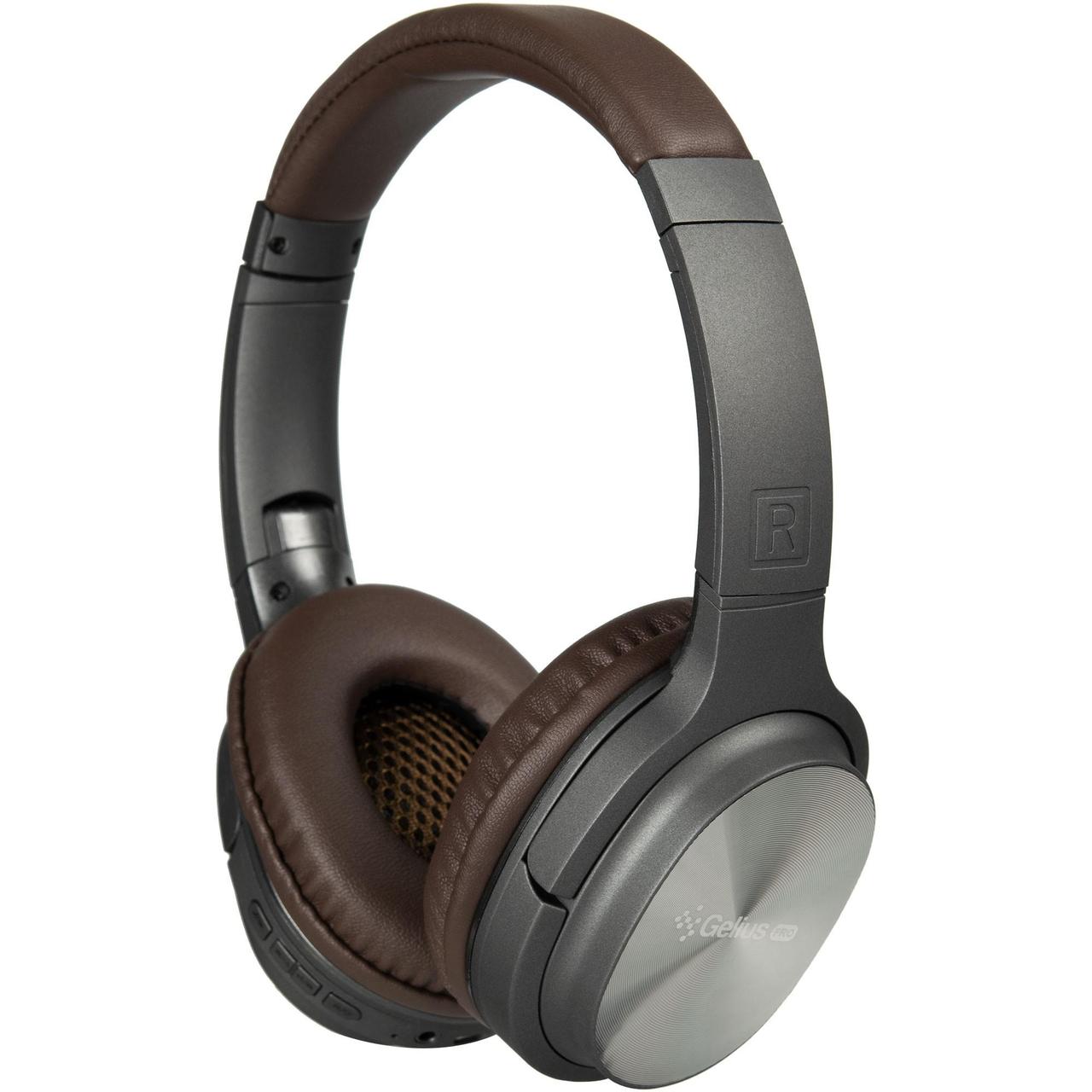 

Беспроводные Блютуз стерео наушники Gelius Ultra Stem GL-HBB-0029 Black/Brown