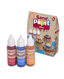 

Краска для песка Relevant Play (WabaFun) Sand Paint Glitter с блестками