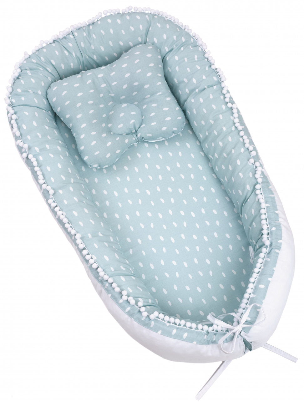 

Кокон-гнездо Twins Маршмеллоу 8985 82х44 см Mint