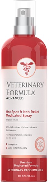 

Спрей Антиаллергенный Veterinary Formula Hot Spot & Itch Relief для кошек и собак 236 мл