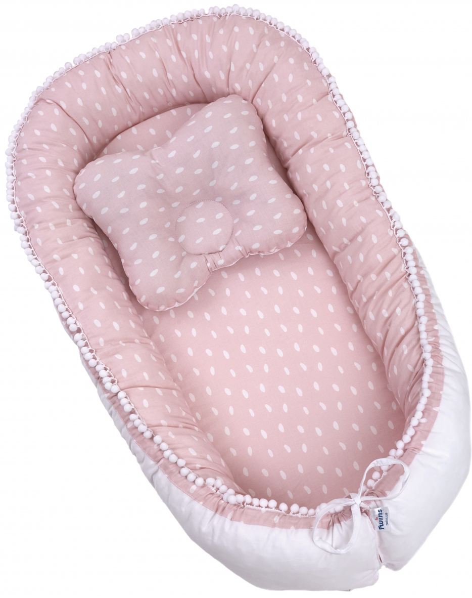 

Кокон-гнездо Twins Маршмеллоу 8984 82х44 см Pink