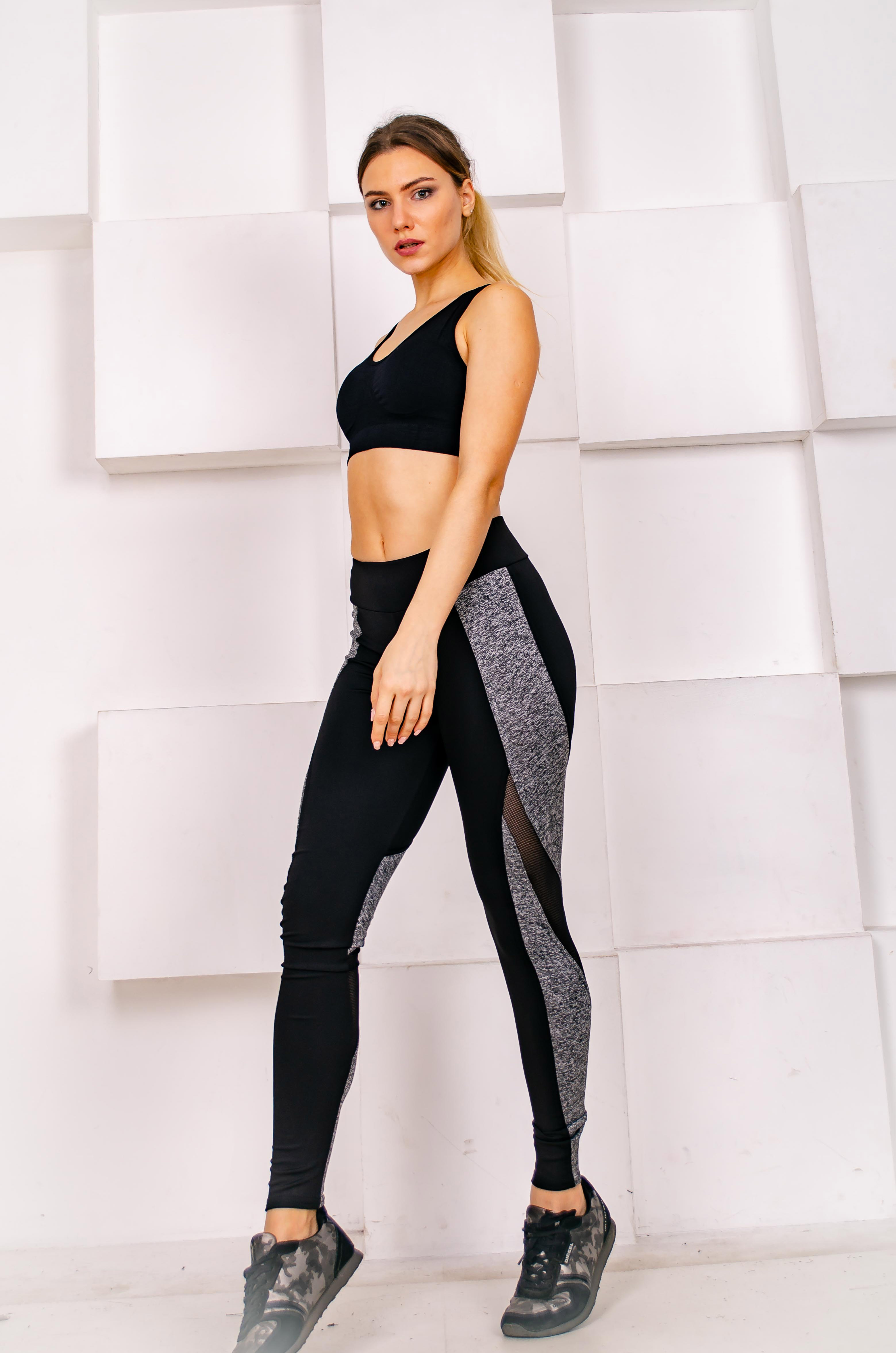 

Комплект для фитнеса LoveFit c2t87 L черно-серый