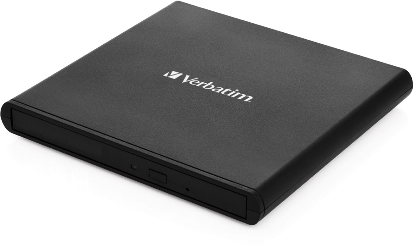 Verbatim External Slimline CD/DVD Writer (53504) – низкие цены, кредит ...