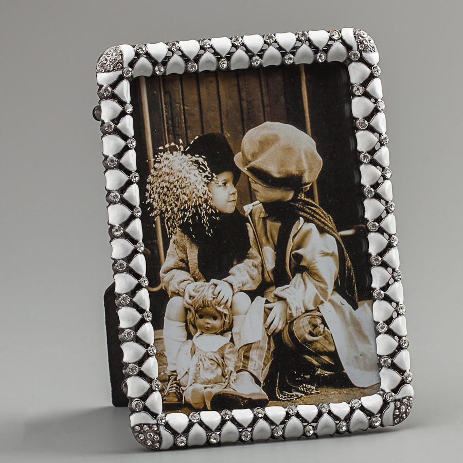 

Декоративная фоторамка «Алмазные капельки» 10*14 см Angel Gifts SK15589
