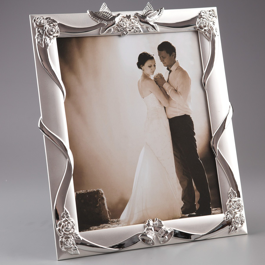 

Декоративная фоторамка «Голубки» 25*30 см Angel Gifts SK15508