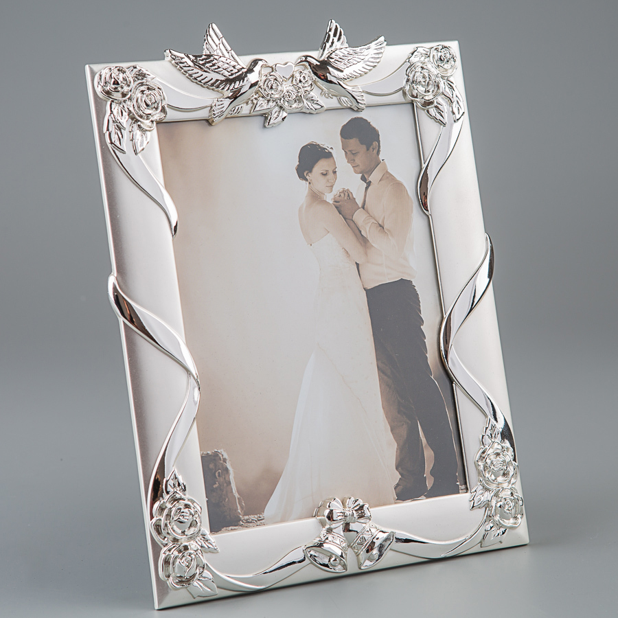 

Декоративная фоторамка «Голубки» 17*21 см Angel Gifts SK15510