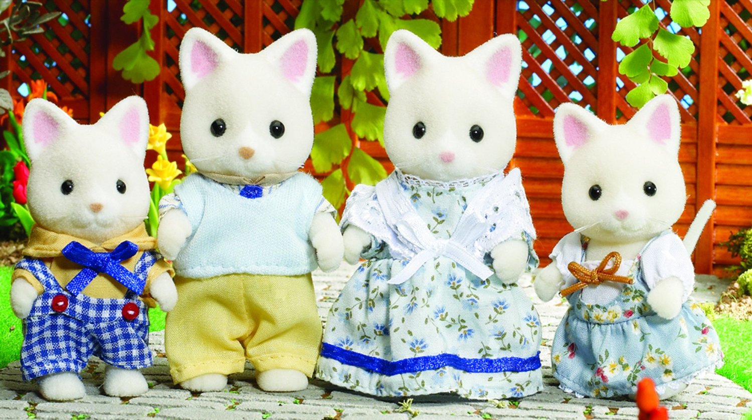 

Игровой набор Sylvanian Families Семья Шелковых Котов (4175)