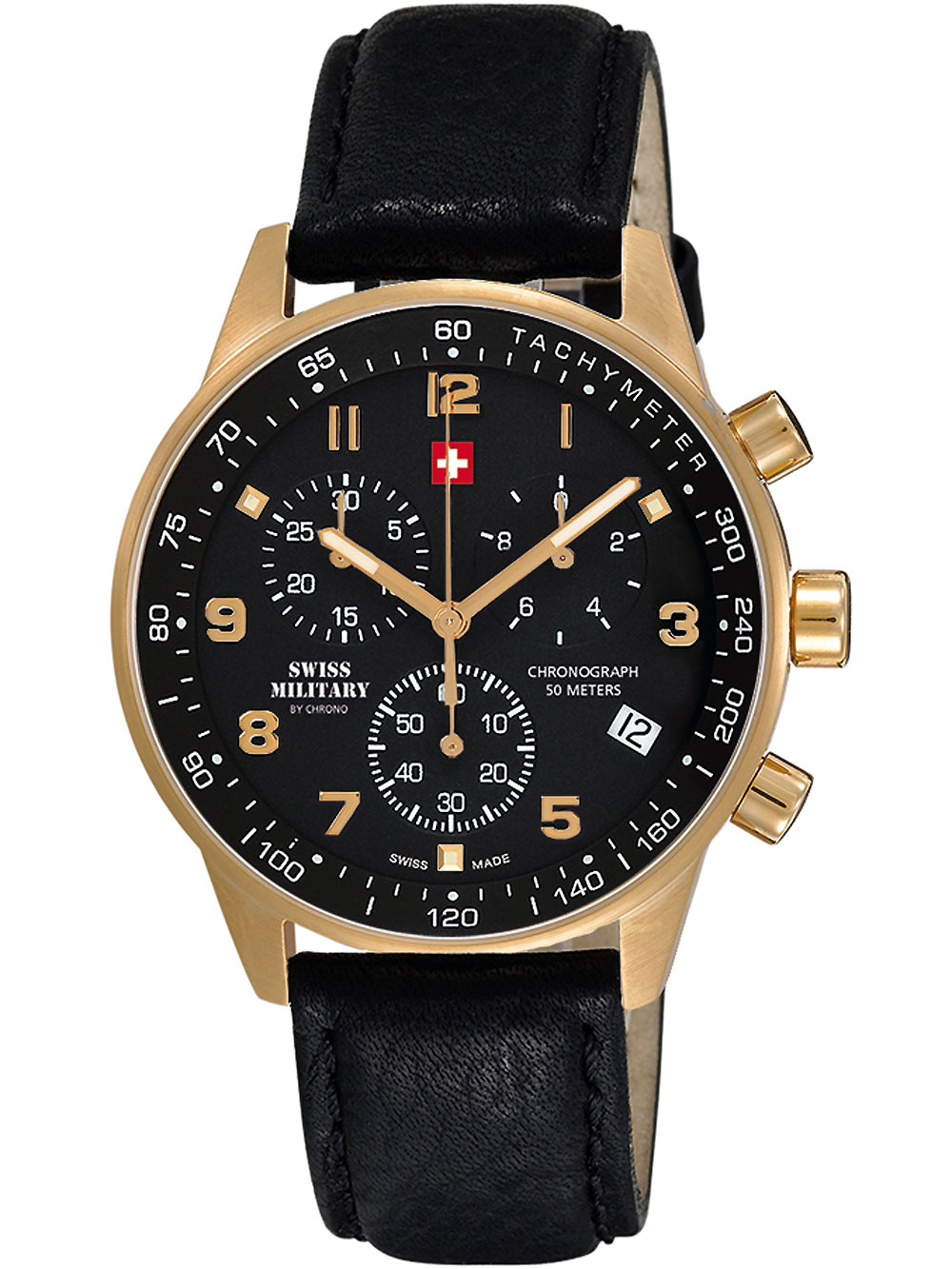 

Часы Swiss Military SM34012.10 Chronograph 41mm 5 ATM