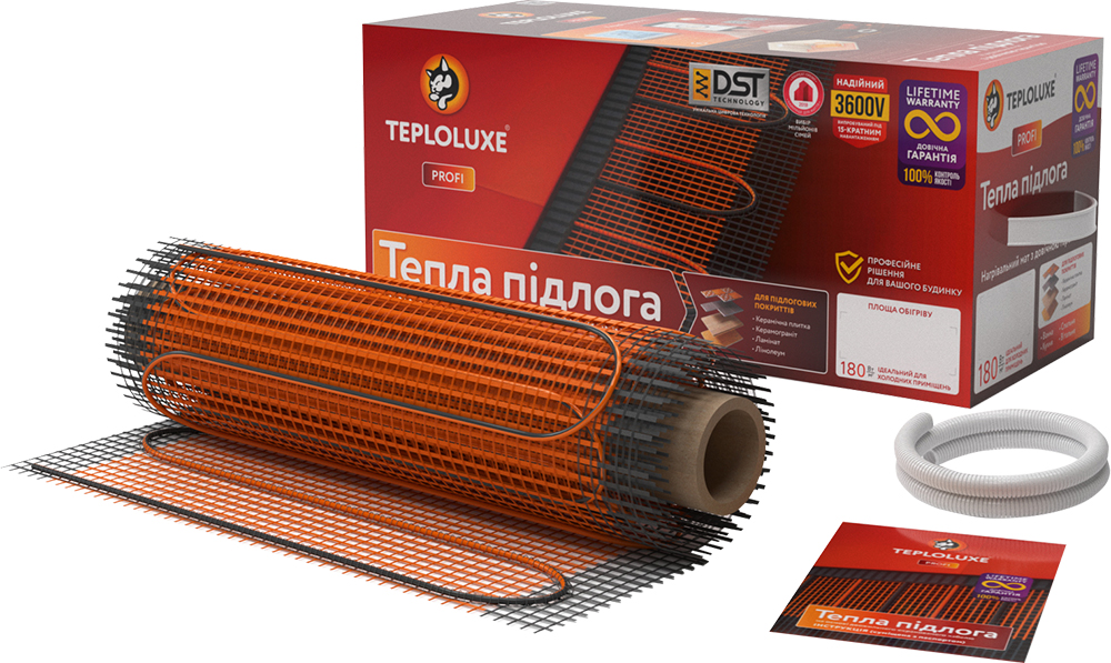 

Мат нагревательный Teploluxe Profi ProfiMat 1440 Вт/8.0 м²