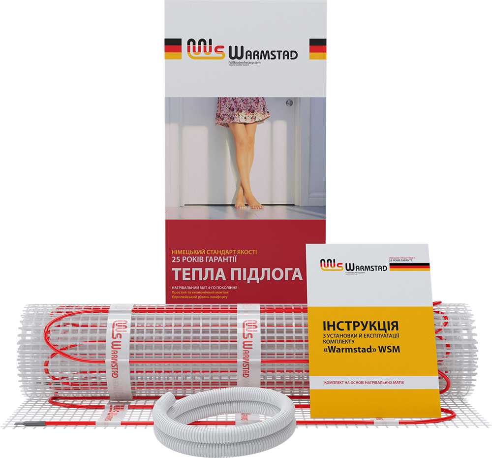 

Мат нагревательный Warmstad WSM-220-1.50 м²