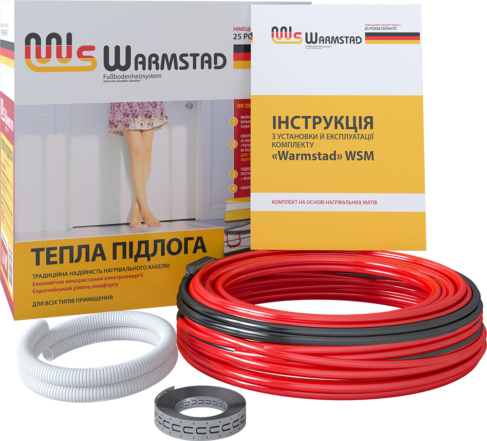 

Кабель нагревательный Warmstad WSS 109.0 м/1530 Вт