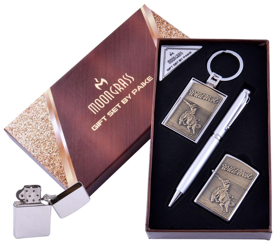 

Подарочный набор Ковбои Ручка/ Брелок/ Зажигалка №AL-203B-2 Moongrass