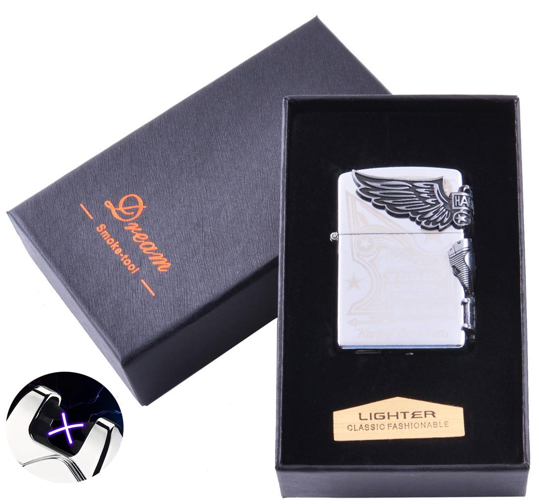 

Электроимпульсная зажигалка в подарочной коробке Harley-Davidson №HL-119-4 Lighter