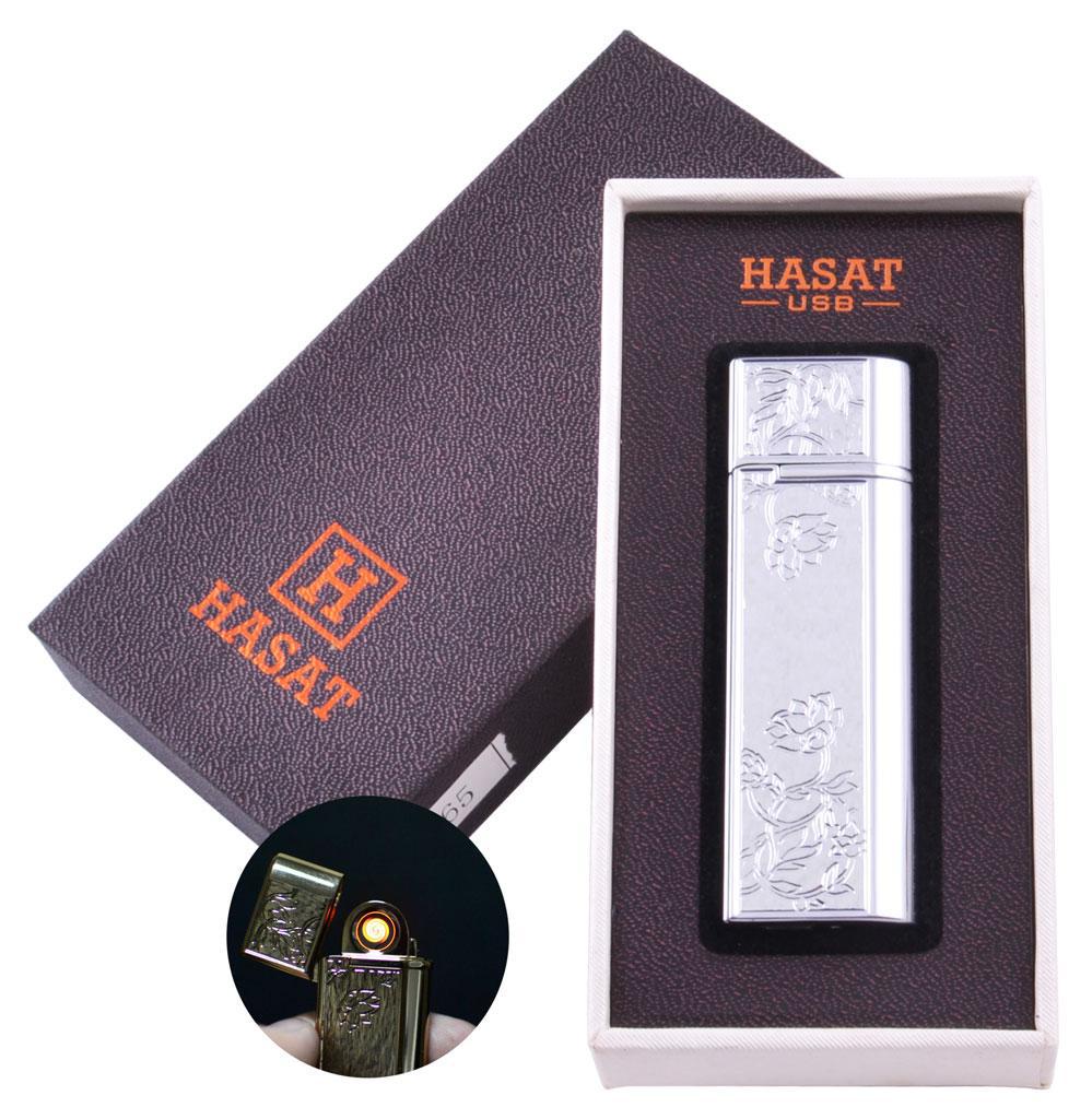 

USB зажигалка в подарочной коробке HASAT №HL-65-2 USB