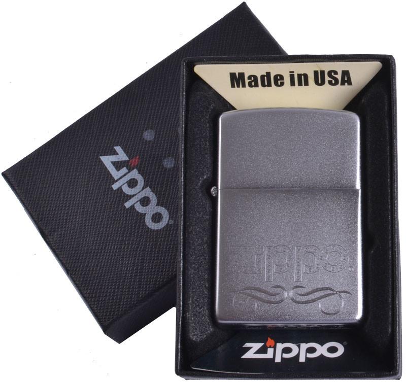 

Зажигалка бензиновая Zippo в подарочной упаковке №4728-1 Zippo
